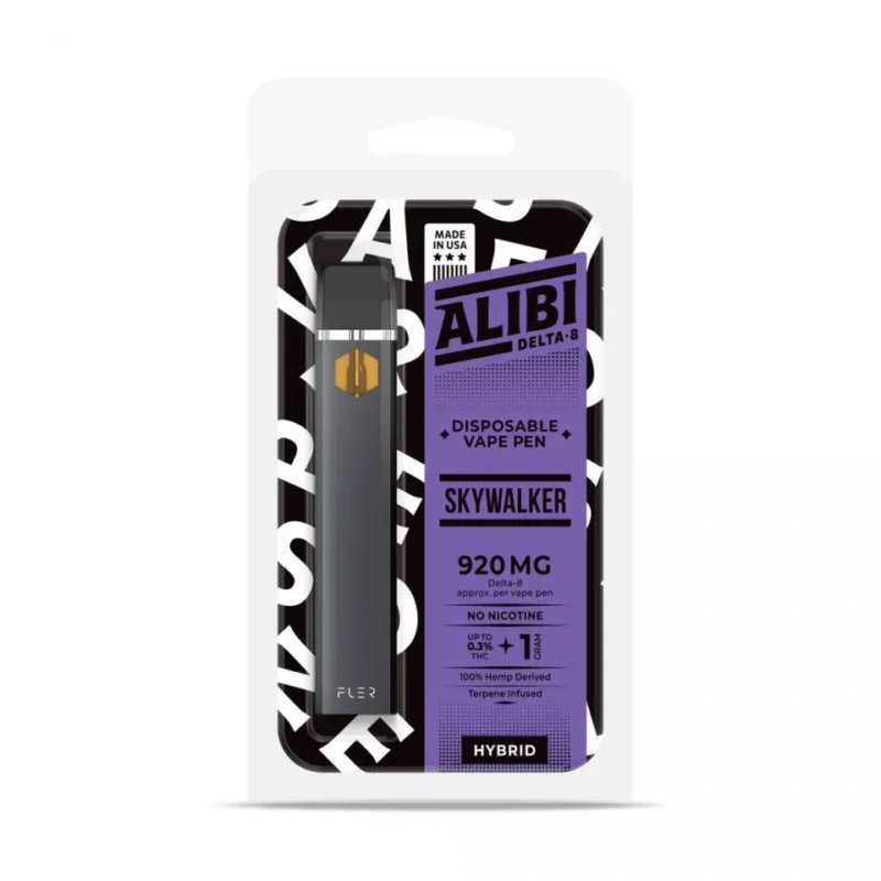 Alibi Delta-8 THC Vape Pens 3 Pack Bundle - Image 3