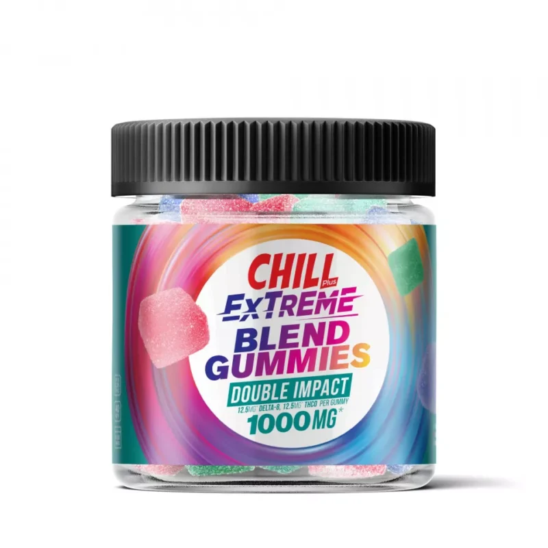 Chill Plus Extreme Blended Gummies - Double Impact - 1000MG - Image 2