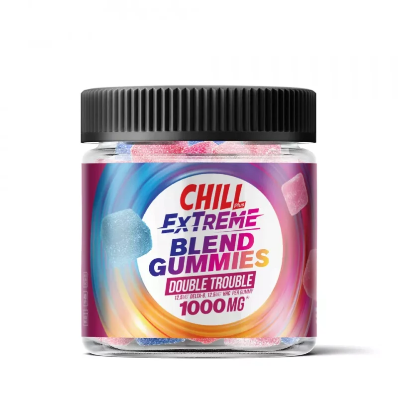 Chill Plus Extreme Blended Gummies - Double Trouble - 1000MG - Image 2