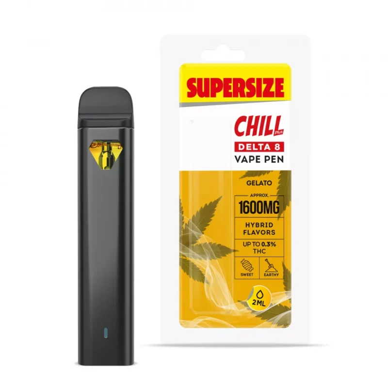 Gelato Vape Pen Delta 8 - Disposable - Chill Plus - 1600mg