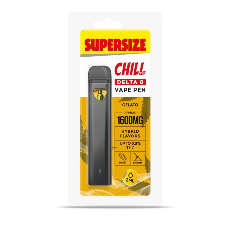 Gelato Vape Pen Delta 8 - Disposable - Chill Plus - 1600mg - Image 2