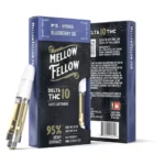 Mellow Fellow Delta-10 THC Vape Cartridge - Blueberry OG (Hybrid) - 950MG