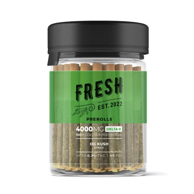 OG Kush Pre-Roll - Delta 8 - Fresh - 4000mg - Image 2