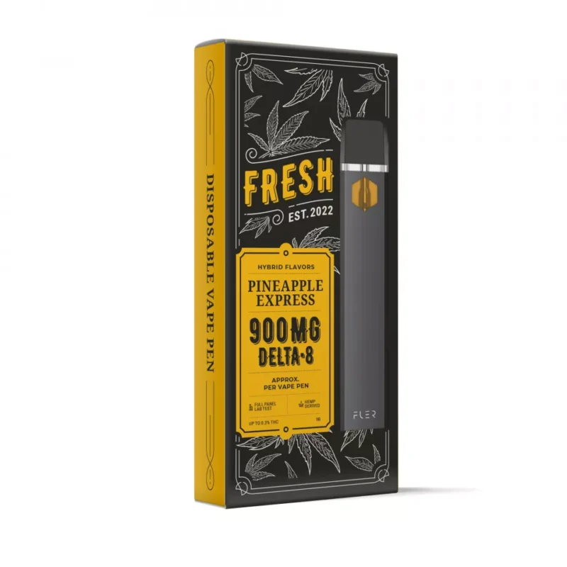 Pineapple Express Vape Pen - Delta 8 THC - Fresh - 900MG - Image 2