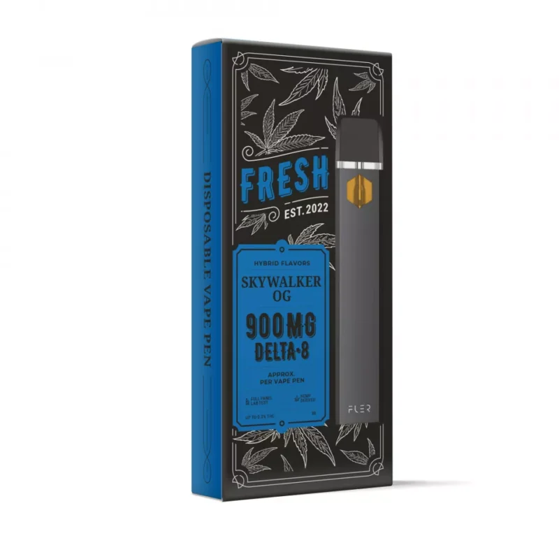 Skywalker OG Vape Pen - Delta 8 THC - Fresh - 900MG - Image 2